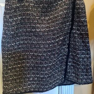 Loft shimmery mini skirt worn once